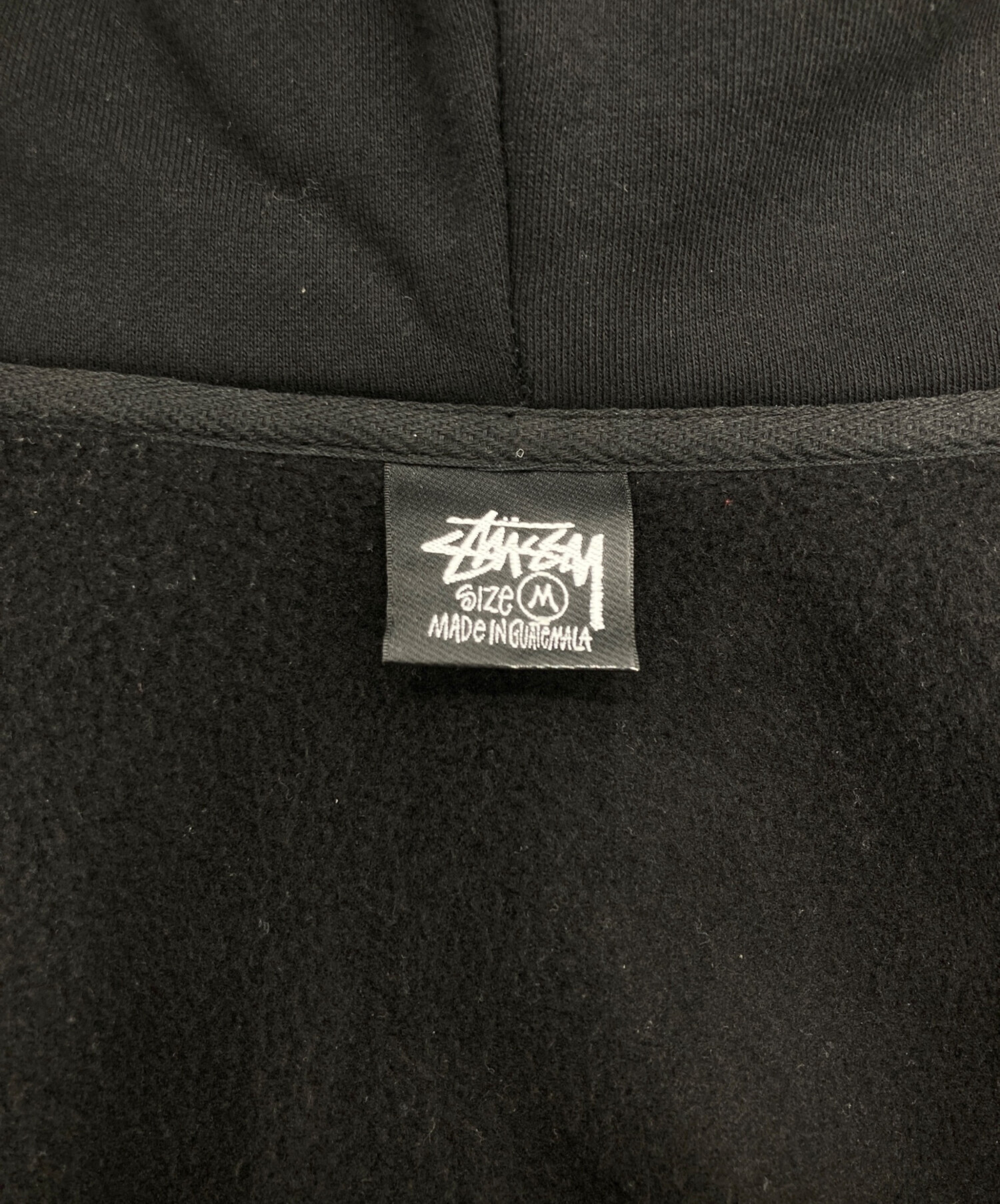 中古・古着通販】stussy (ステューシー) ロゴプリントジップパーカー