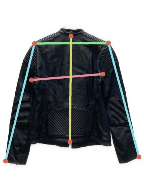 マークバイマークジェイコブス　ラムレザージャケット 中古・古着通販】Marc by Marc Jacobs (マークバイマークジェイコブス