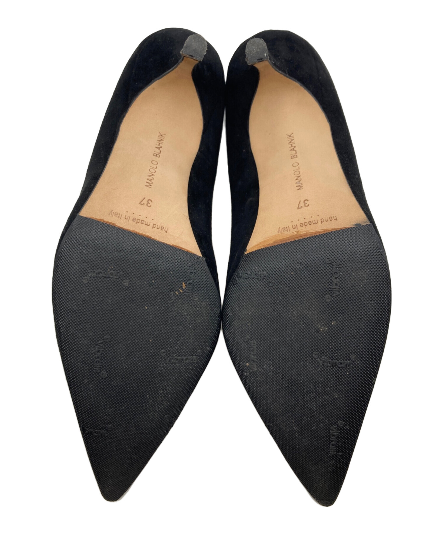 MANOLO BLAHNIK マノロブラニク スエードレザー ドレスシューズ 6 中古・古着通販】Manolo Blahnik (マノロ ブラニク) KIETTA スエード
