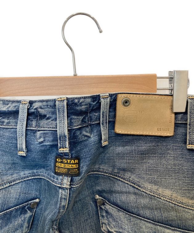 中古・古着通販】G-STAR RAW (ジースターロゥ) 立体裁断デニムパンツ