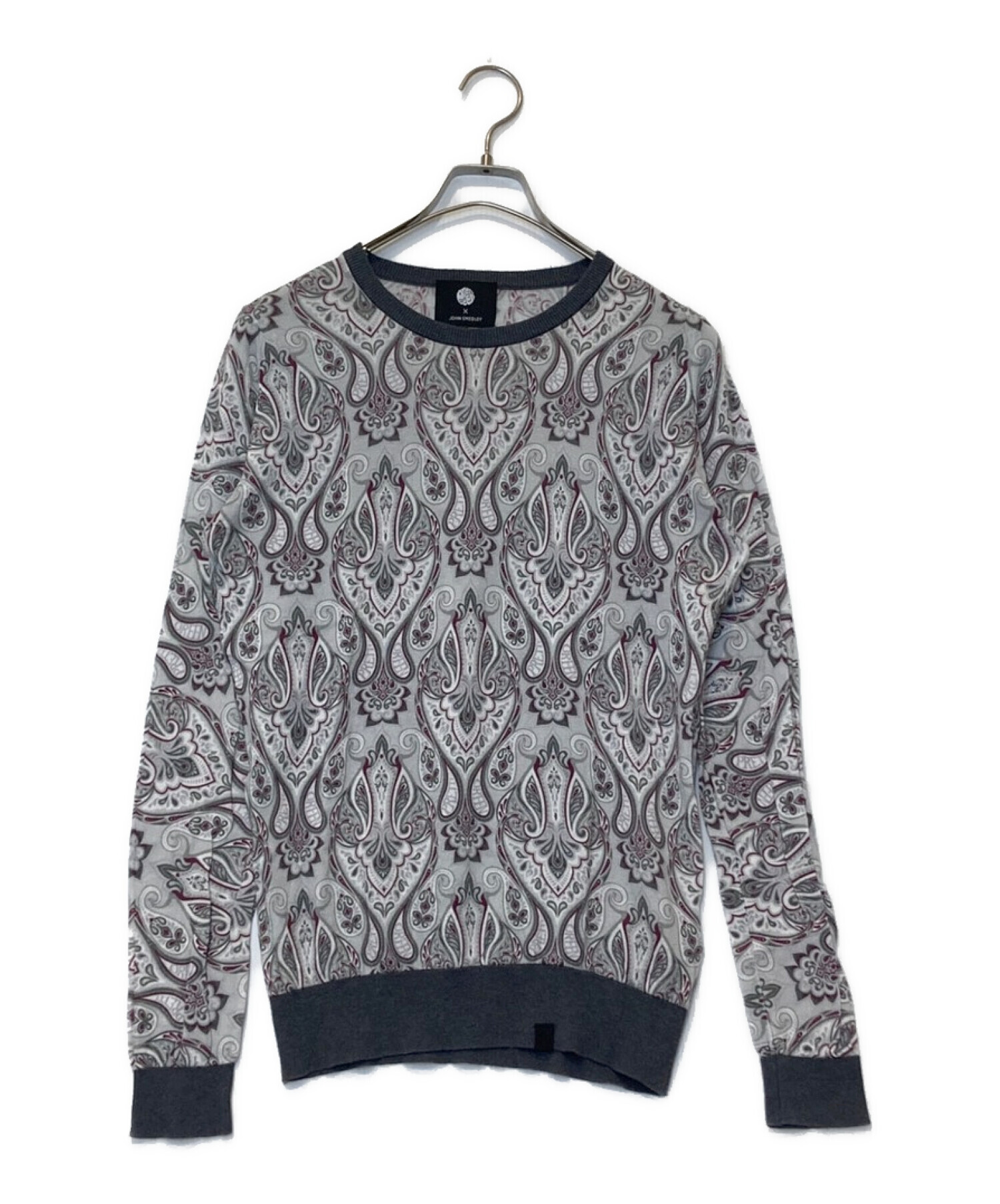 Pretty Green グレー ストライプ セーター Lサイズ 2025年最新】Pretty