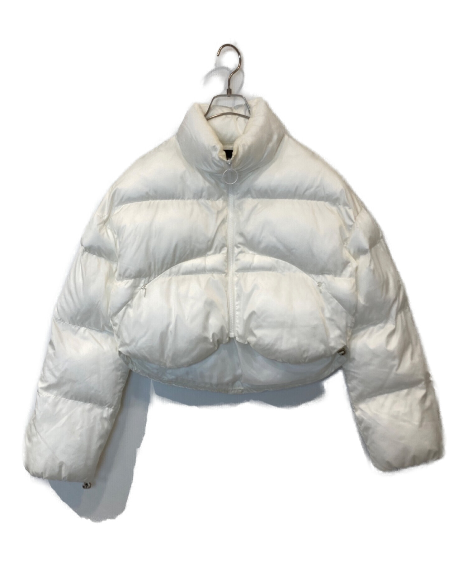 中古・古着通販】SORIN (ソリン) Short Puffer Jacket ホワイト サイズ 