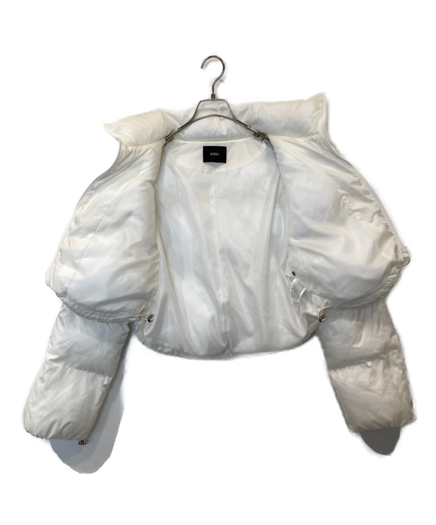 中古・古着通販】SORIN (ソリン) Short Puffer Jacket ホワイト 中古・古着通販】SORIN (ソリン) Short Puffer Jacket ホワイト