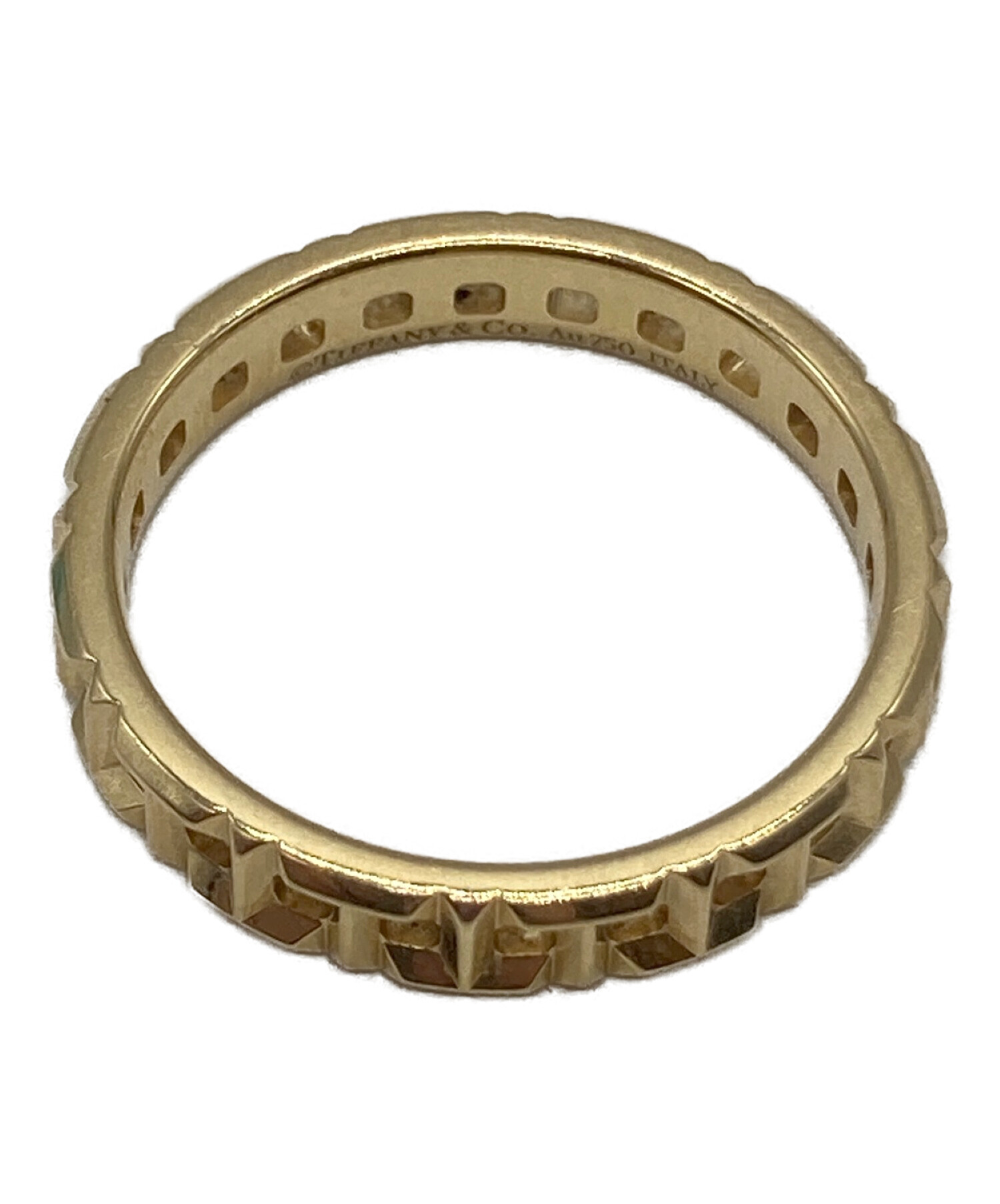 【美品】ティファニー T トゥルーナローリング 9号 Tiffany & Co. 中古・古着通販】TIFFANY & Co. (ティファニー) Tトゥルーナローリング