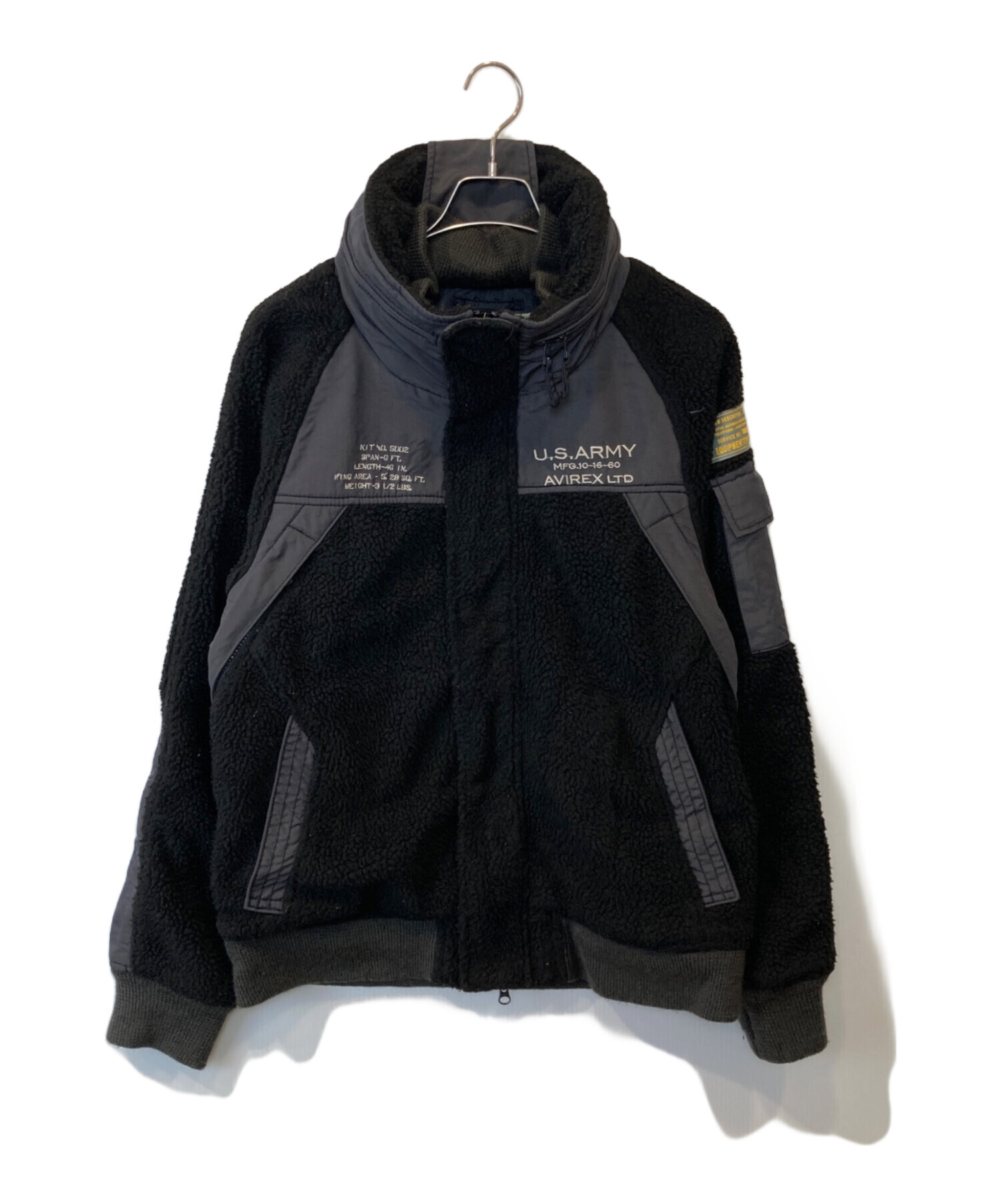 中古・古着通販】AVIREX (アヴィレックス) フリース・ミリタリー 