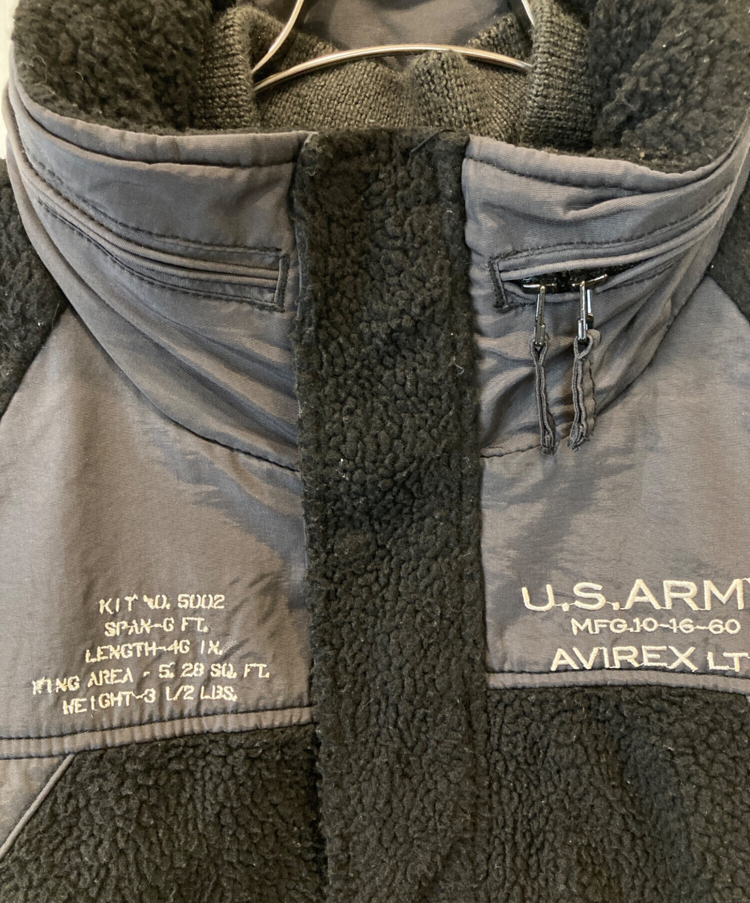 中古・古着通販】AVIREX (アヴィレックス) フリース・ミリタリー 