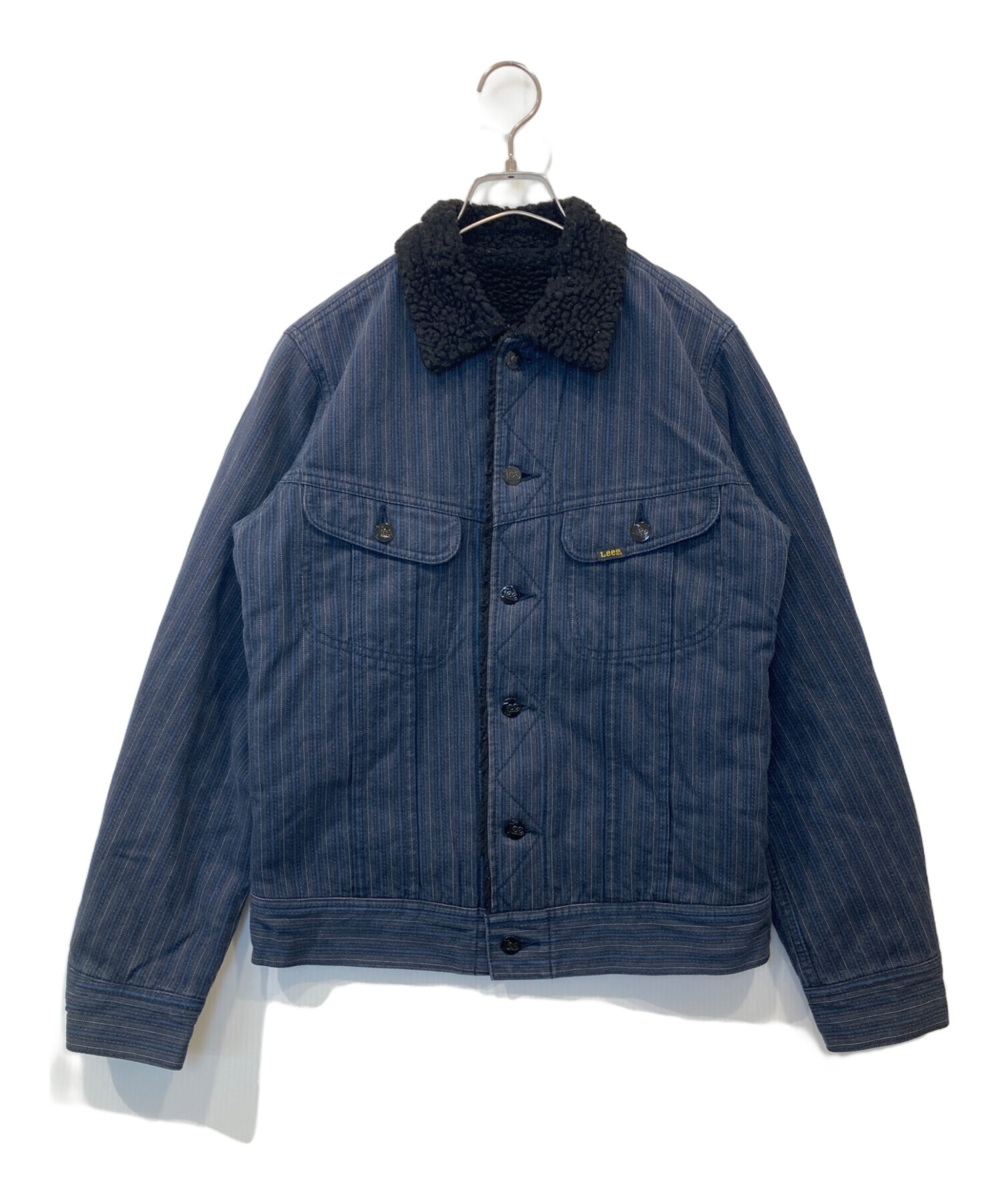 中古・古着通販】LEE (リー) ボアランチジャケット ネイビー サイズ:S 