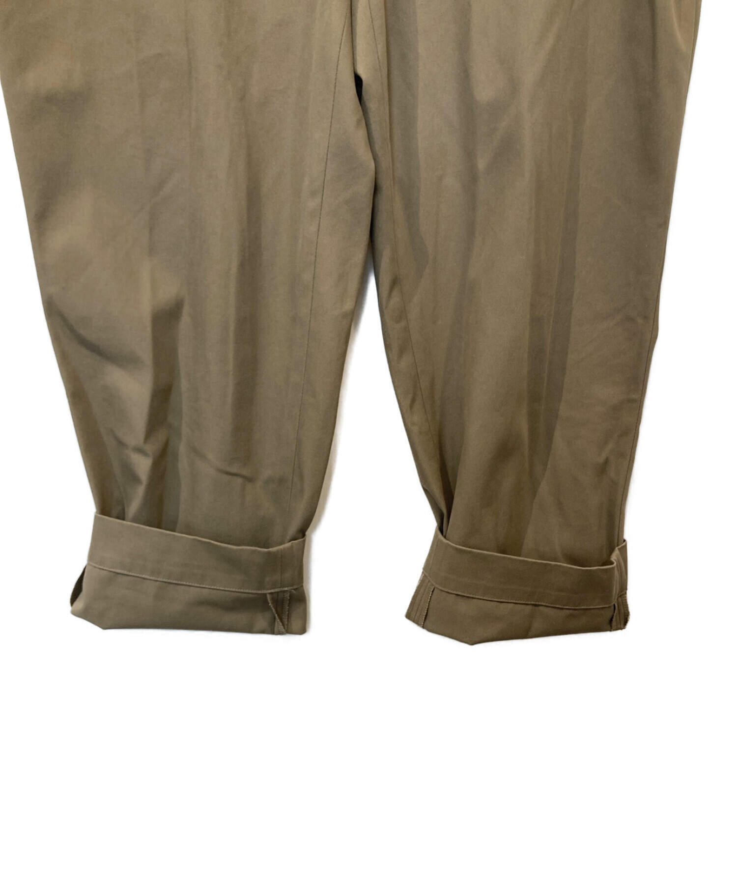 loope OUTSIDE PLEATED TROUSERS LOOPE ルーペ OUTSIDE PLEATED