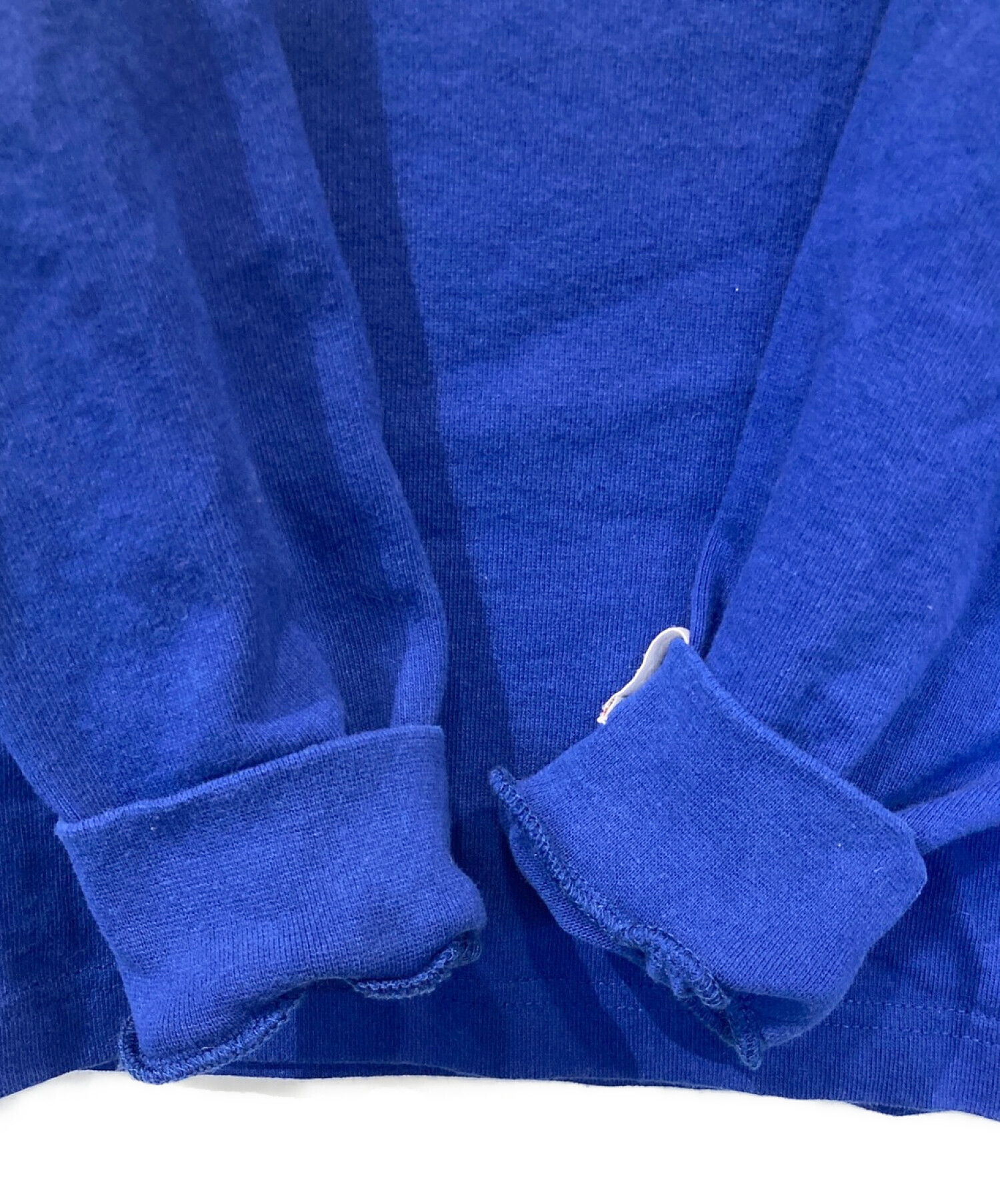 中古・古着通販】CAHLUMN (カウラム) ロングスリーブカットソー ブルー 