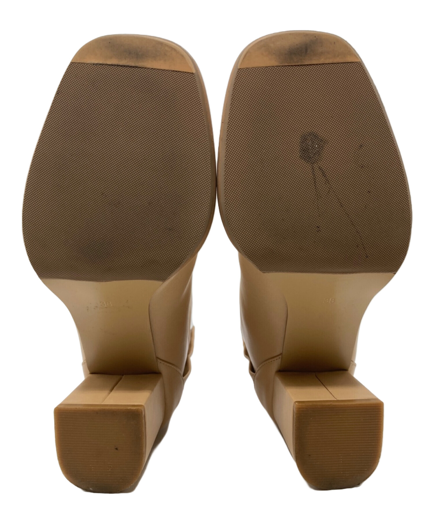 etre tokyo スムースレザーショートブーツ 38 【公式通販】