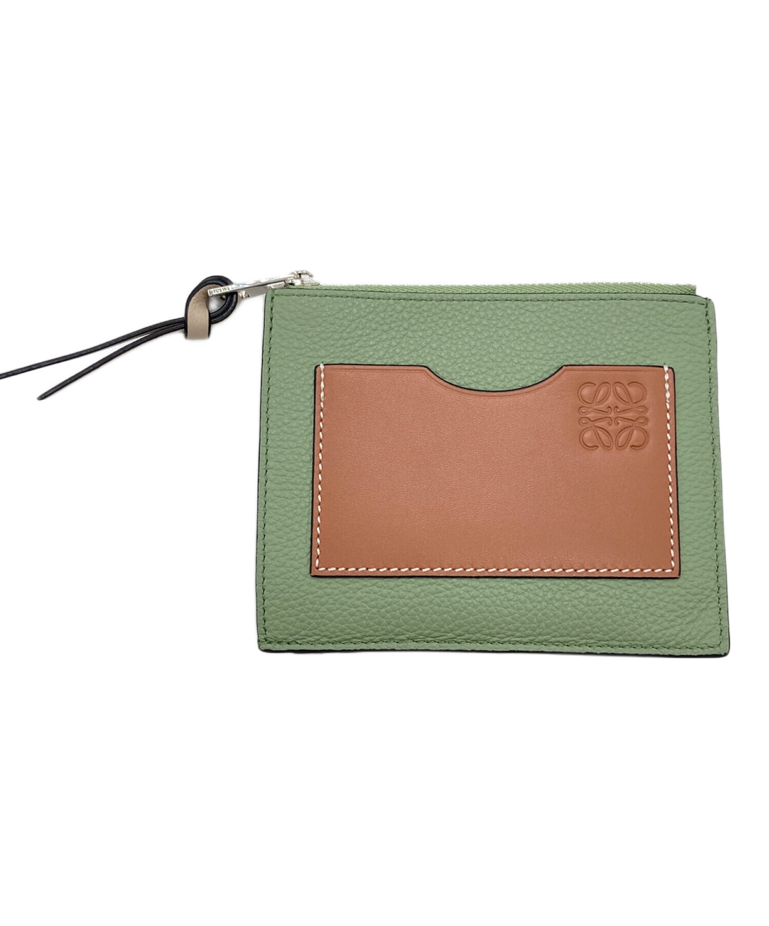 中古・古着通販】LOEWE (ロエベ) カードコインケース ベージュ