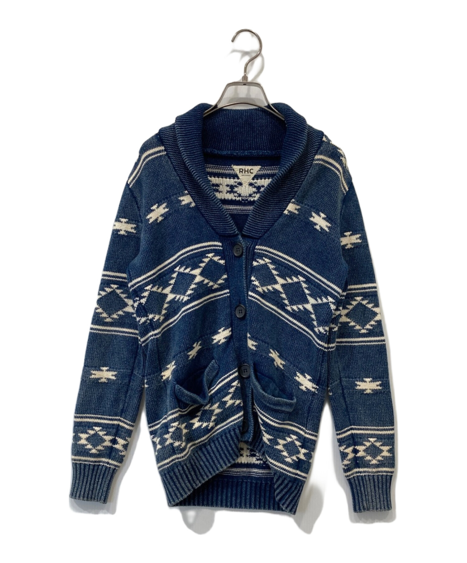 ロンハーマン インディゴ カーディガン コンチョ RHC サイズL 楽天市場