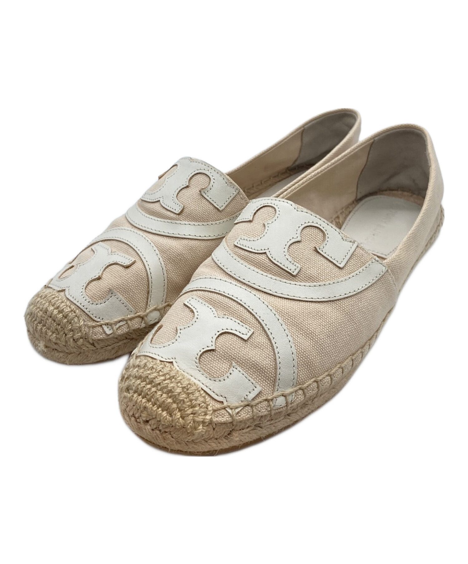 中古・古着通販】TORY BURCH (トリーバーチ) エスパドリーユ ベージュ