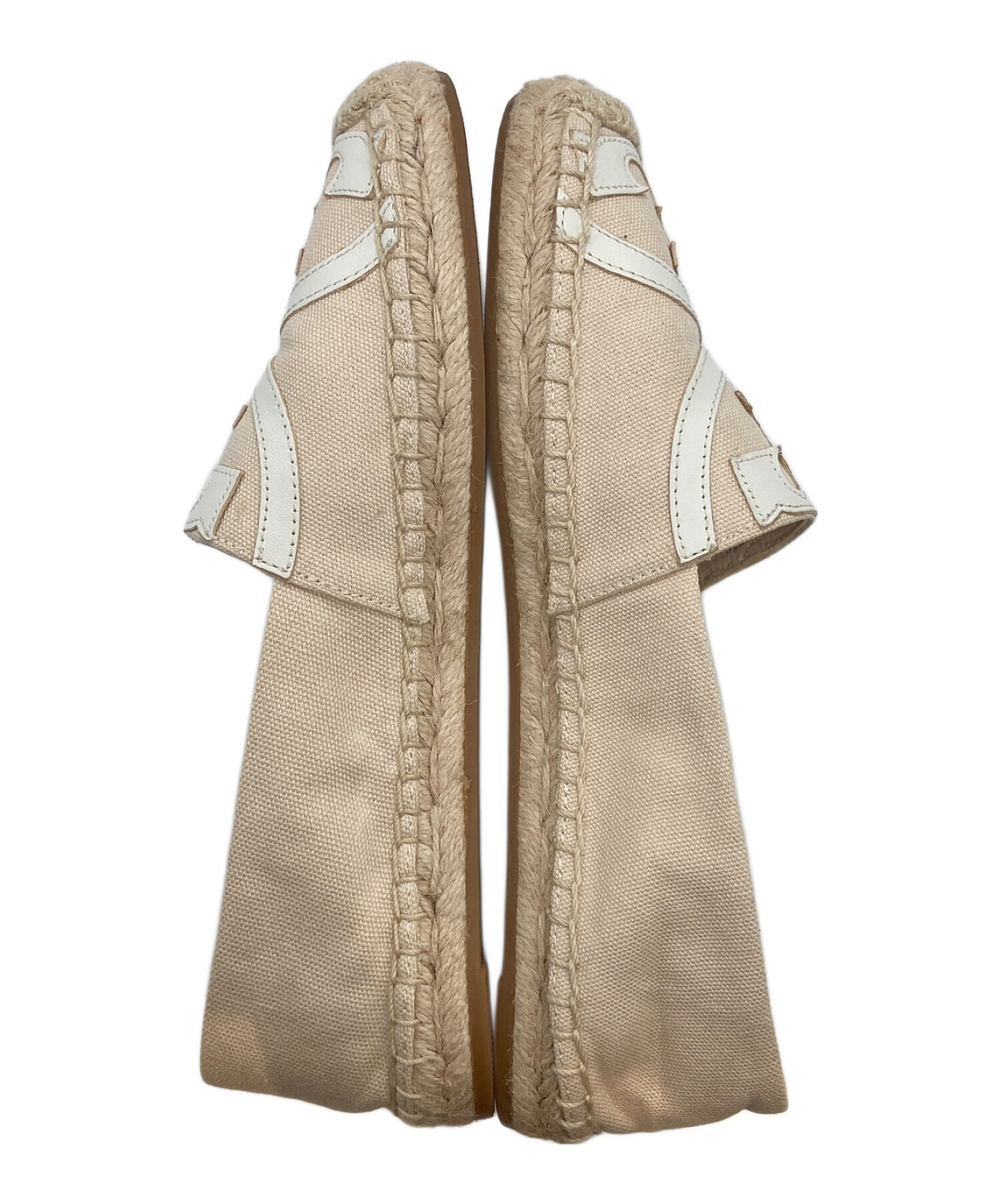 中古・古着通販】TORY BURCH (トリーバーチ) エスパドリーユ ベージュ