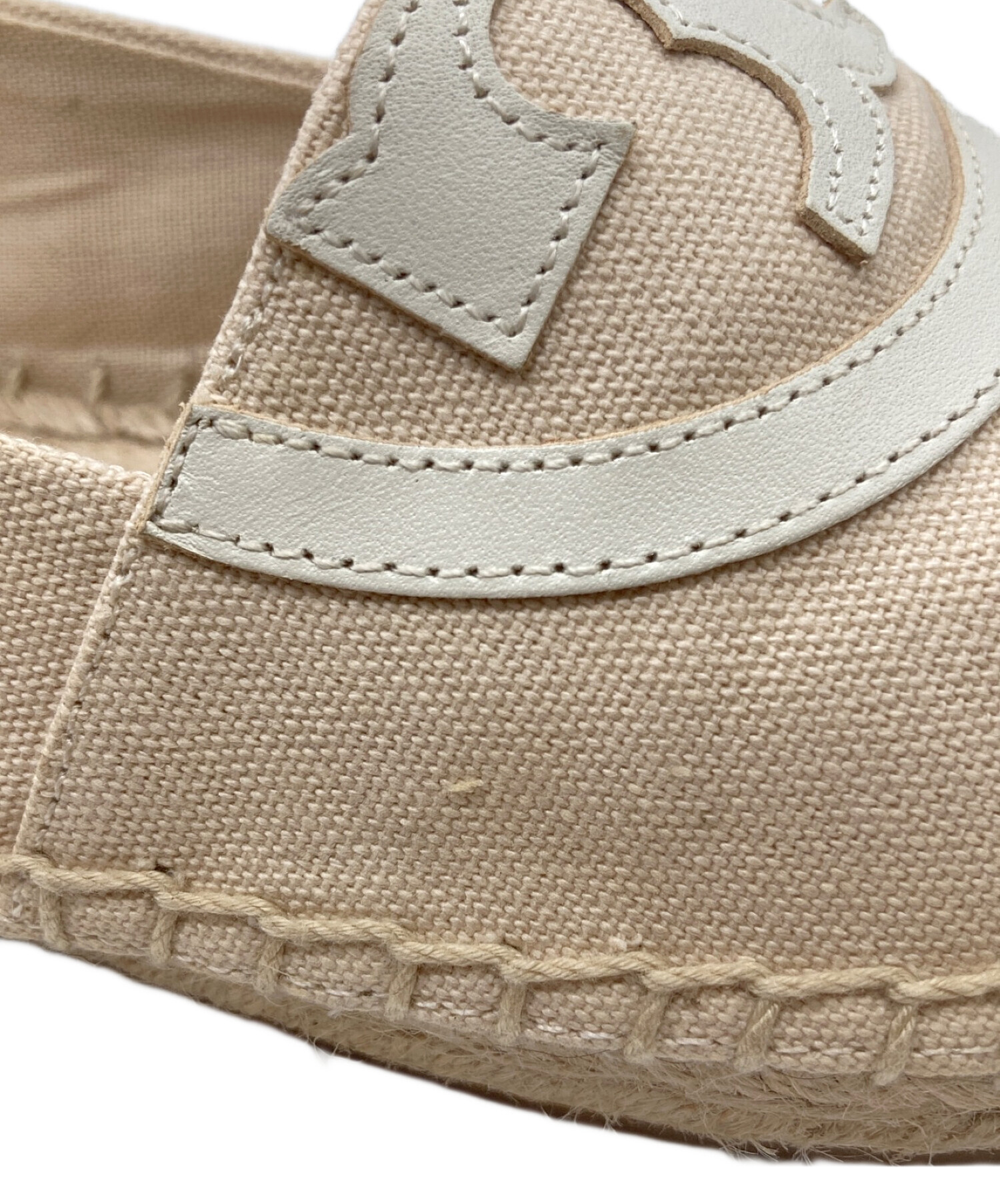 中古・古着通販】TORY BURCH (トリーバーチ) エスパドリーユ ベージュ