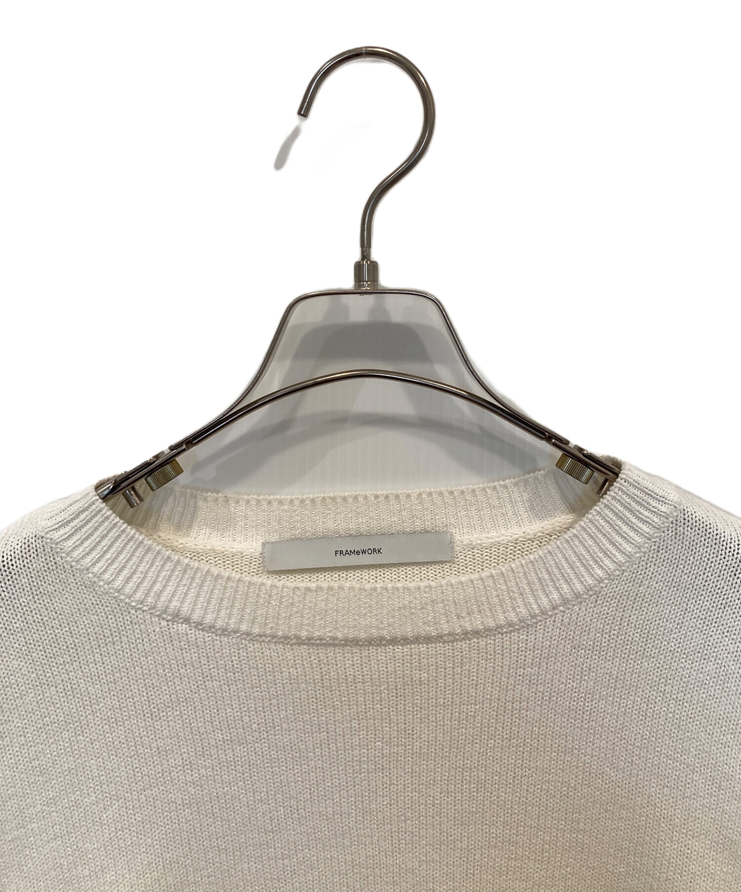 【FRAMeWORK】ウォッシャブルペーパーヤーンニット FRAMeWORK（フレームワーク）の「≪追加≫ウォッシャブルペーパー