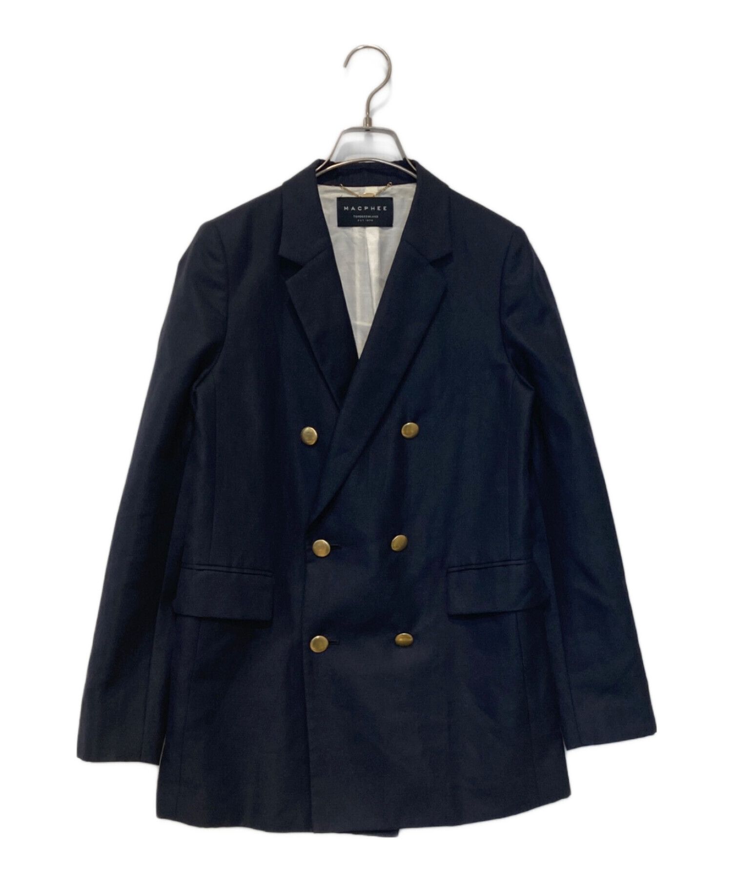 中古・古着通販】MACPHEE (マカフィー) ウールギャバジン ダブル