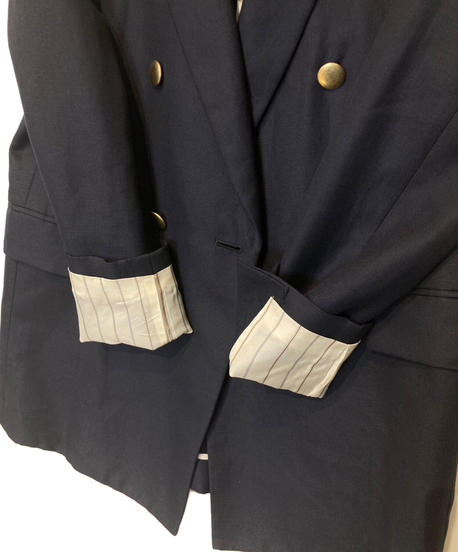 中古・古着通販】MACPHEE (マカフィー) ウールギャバジン ダブル