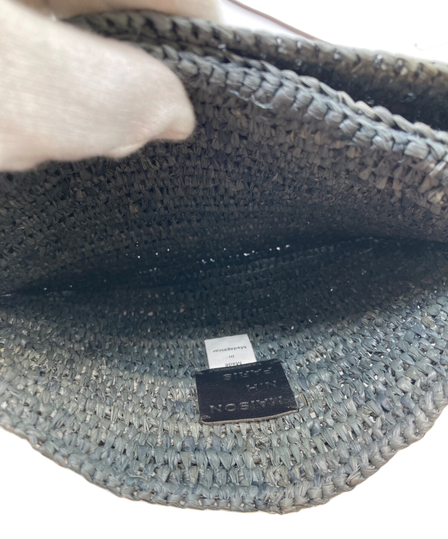 MAISON N.H PARIS ショルダーバッグ  黒 【古着】【中古】【送料無料】 中古・古着通販】MAISON N.H PARIS (メゾン・エヌ・アッシュ・パリ