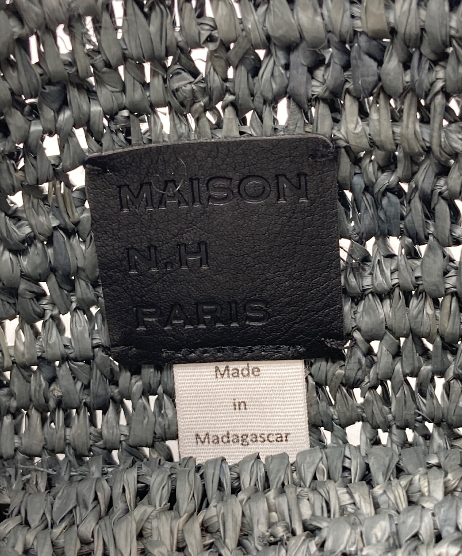 MAISON N.H PARIS ショルダーバッグ  黒 【古着】【中古】【送料無料】 中古・古着通販】MAISON N.H PARIS (メゾン・エヌ・アッシュ・パリ