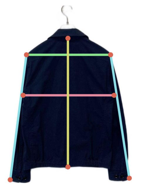 中古・古着通販】ATTACHMENT (アタッチメント) 壁撚ライトオックス