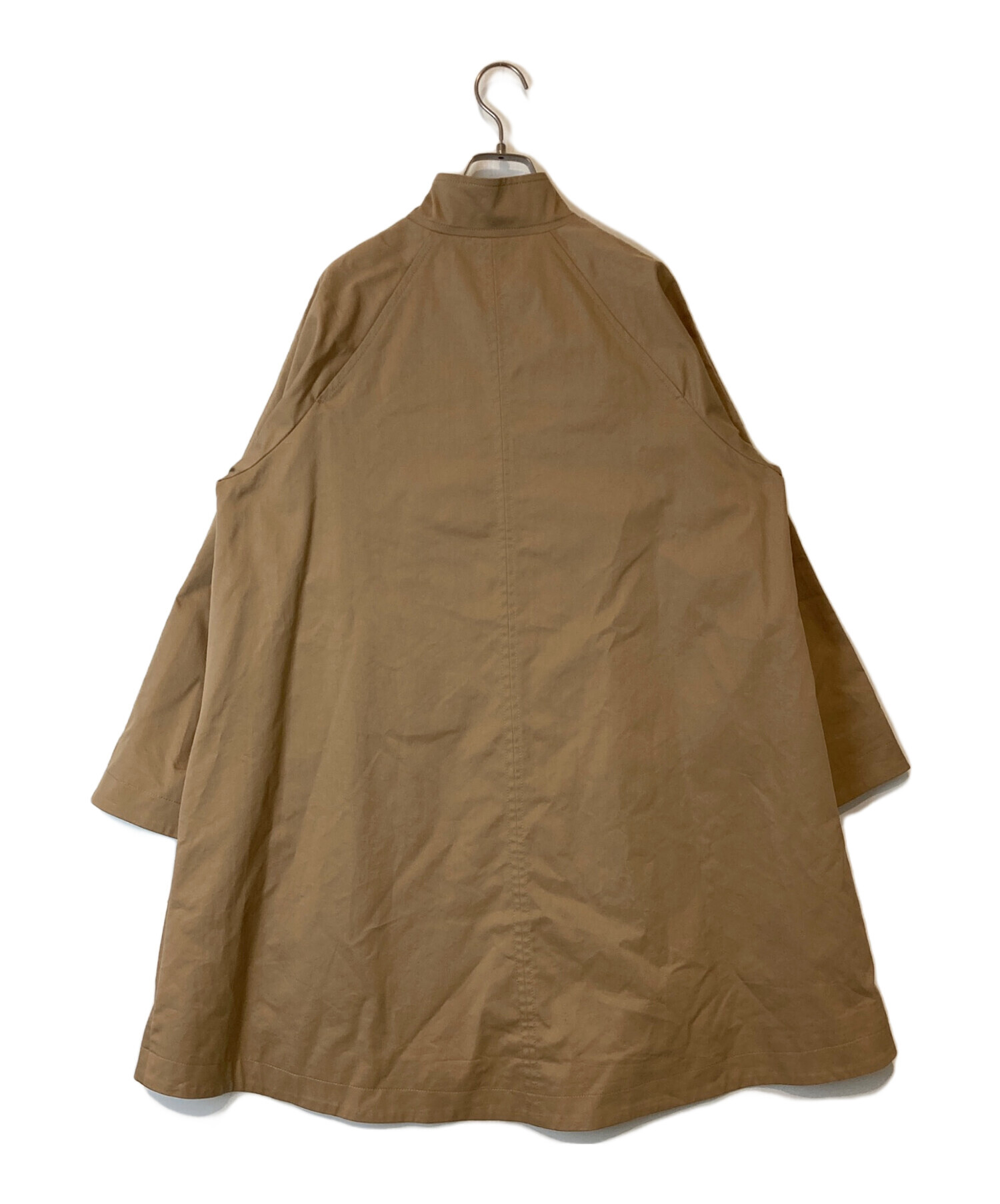 ジャーナルスタンダード スタンドカラーテントコート ベージュ 36 新品”ジャーナルスタンダード スタンドカラーテントコート 36サイズ