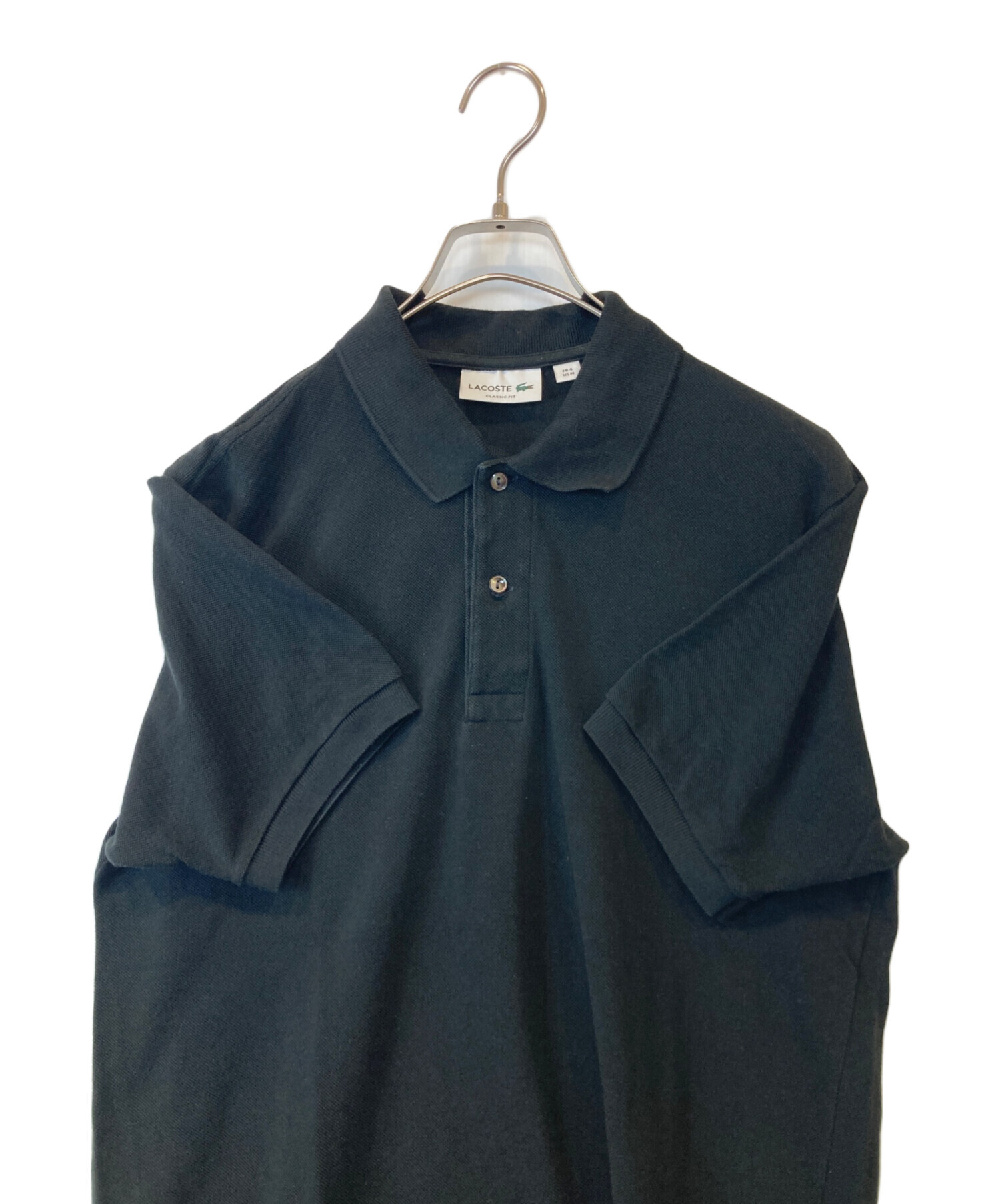中古・古着通販】LACOSTE (ラコステ) ポロシャツ F8455 ブラック 