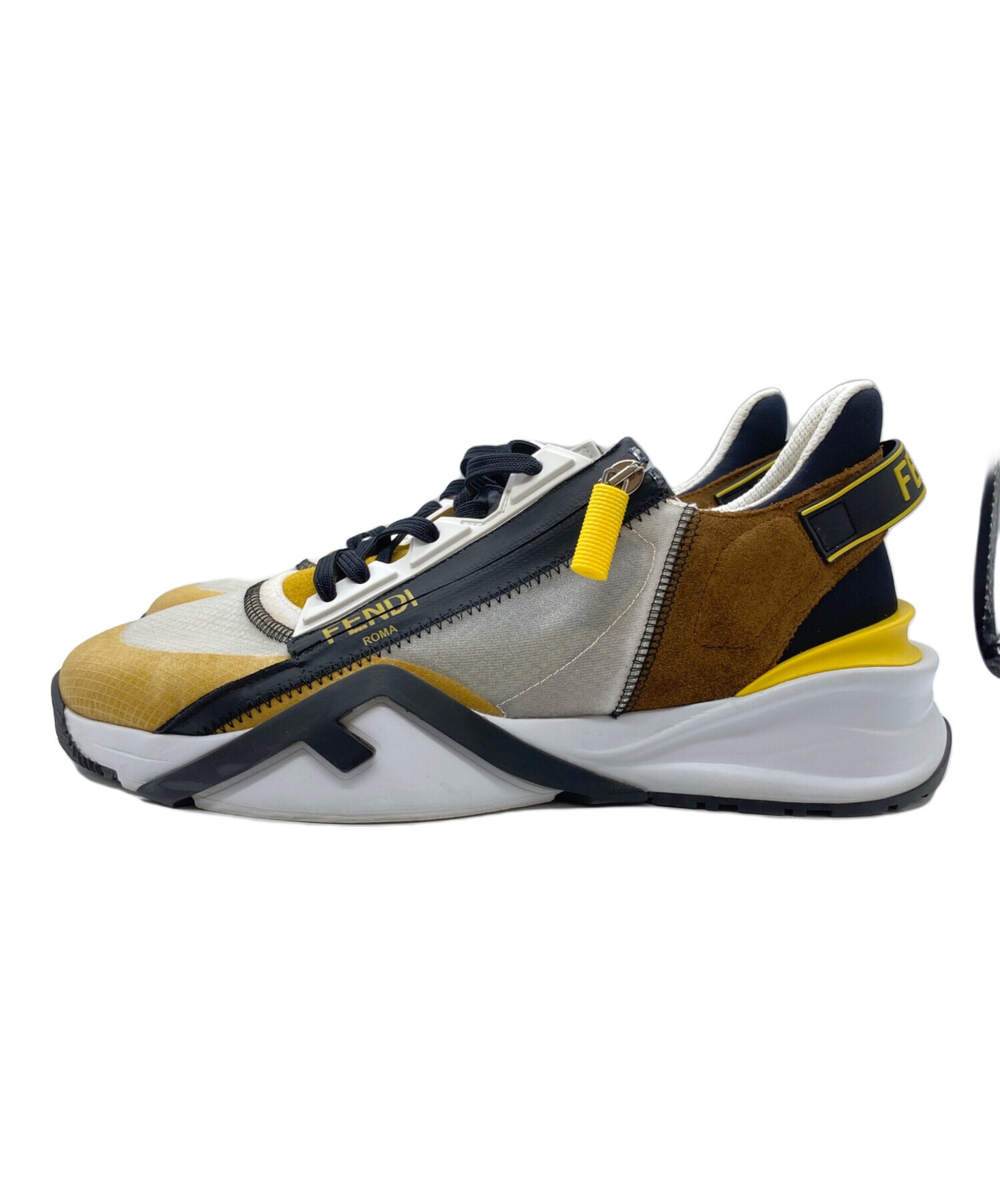 中古・古着通販】FENDI (フェンディ) Flow Dad Sneaker イエロー 