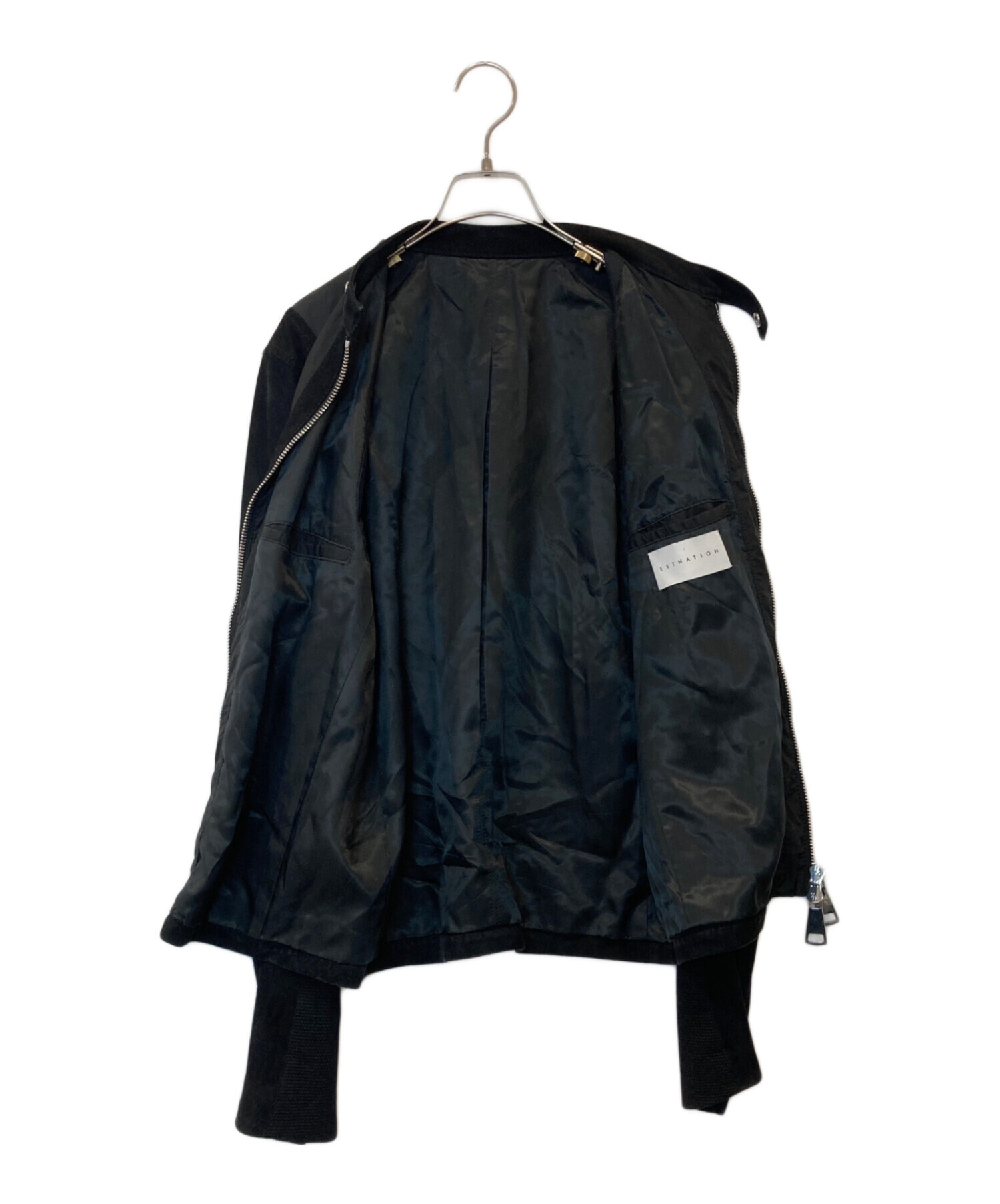 中古・古着通販】ESTNATION (エストネーション) レザー異素材コンビ