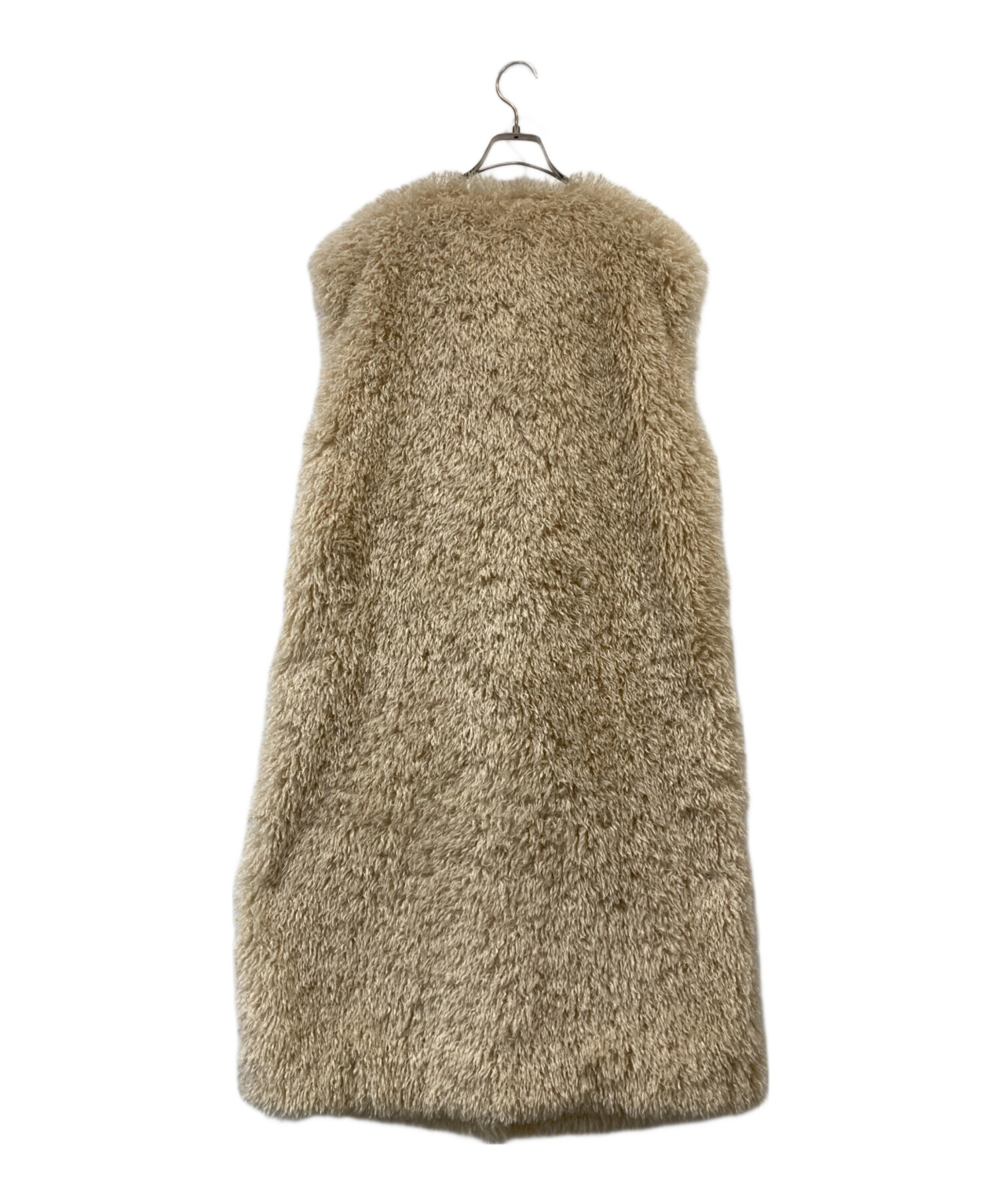 中古・古着通販】THINK FUR (シンクファー) Curly Eco Fur Vest