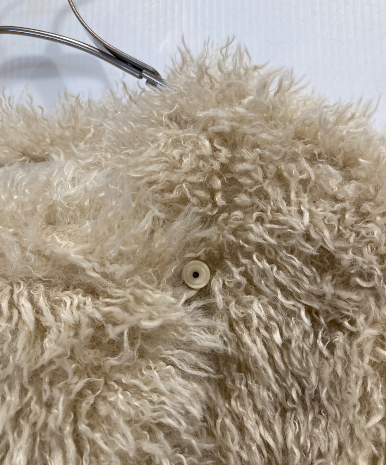 中古・古着通販】THINK FUR (シンクファー) Curly Eco Fur Vest