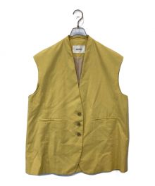 Machatt マチャット ノーカラーオーバーベスト