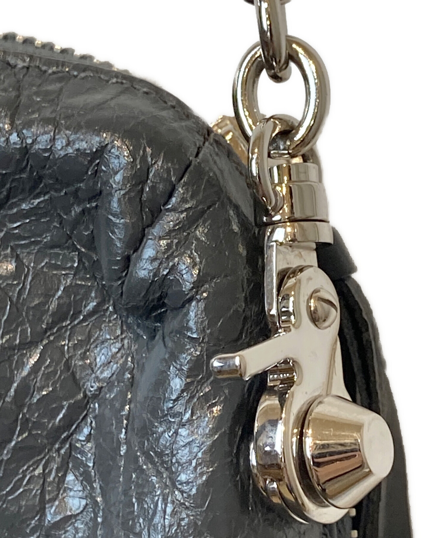 値下げ済み！BALENCIAGA バレンシアガ チェーンショルダーバッグ 中古・古着通販】BALENCIAGA (バレンシアガ) チェーンショルダーバッグ