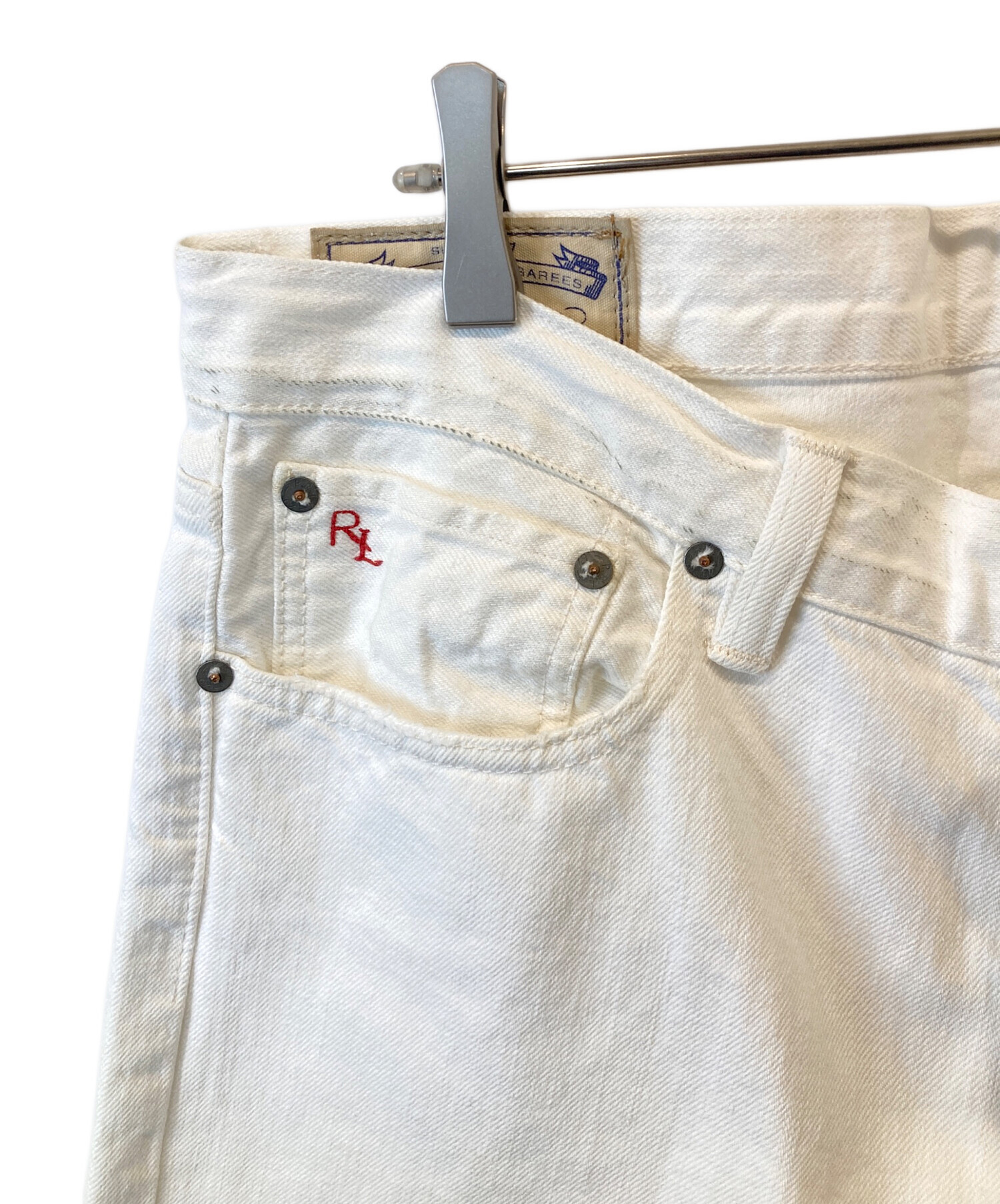 Poloラルフローレン Sullivan Slim w34ホワイトデニム POLO RALPH 