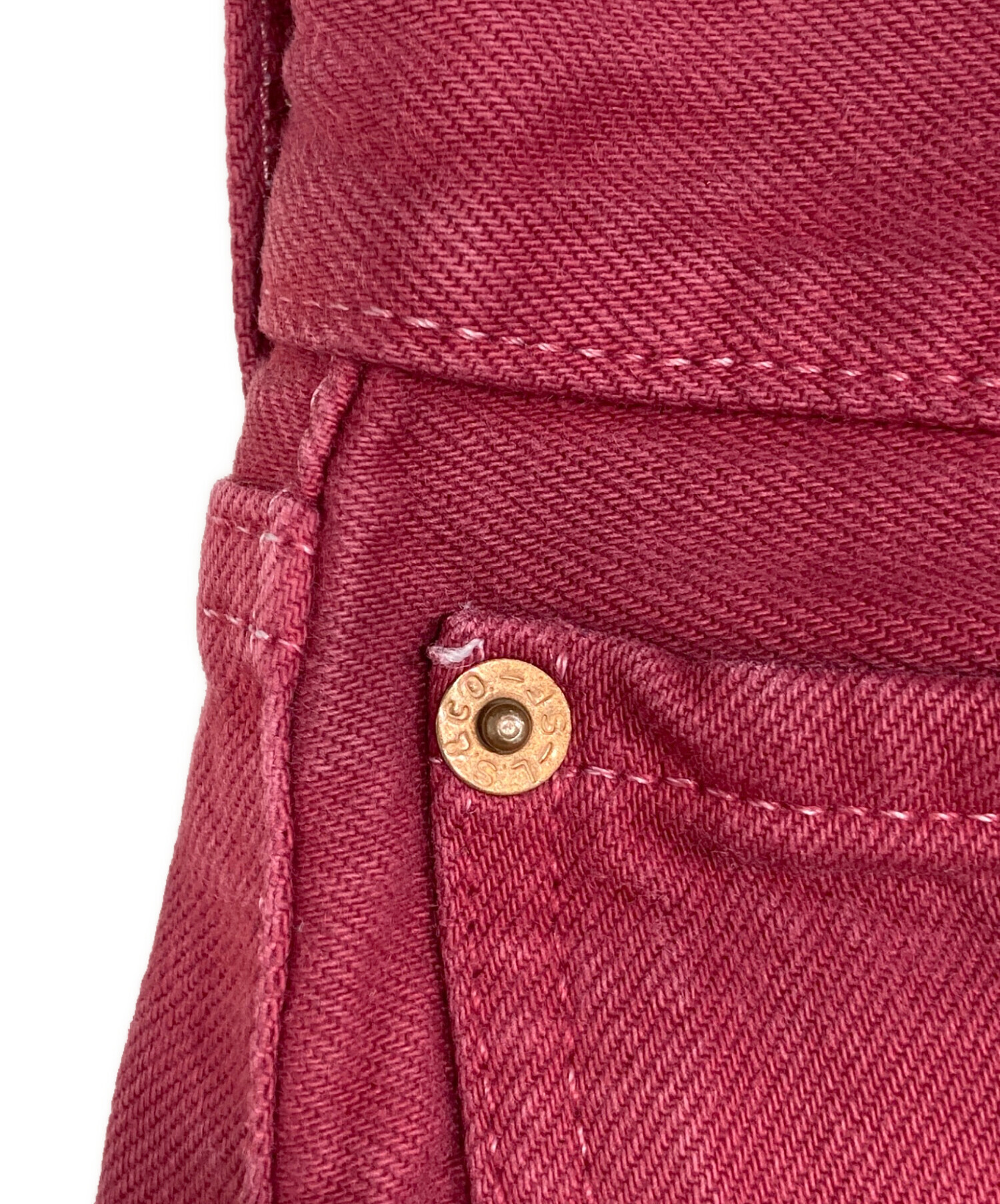 新品タグ付きLevi's Red 501 w32 L32 ダークブルーデニム