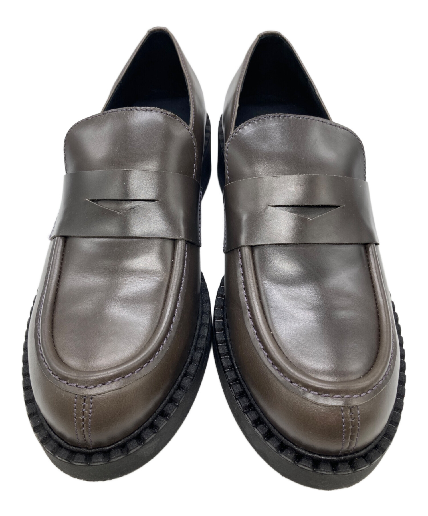 美品 CALZADOS BONTRE ウィングチップローファー 38 ボントレ 美品