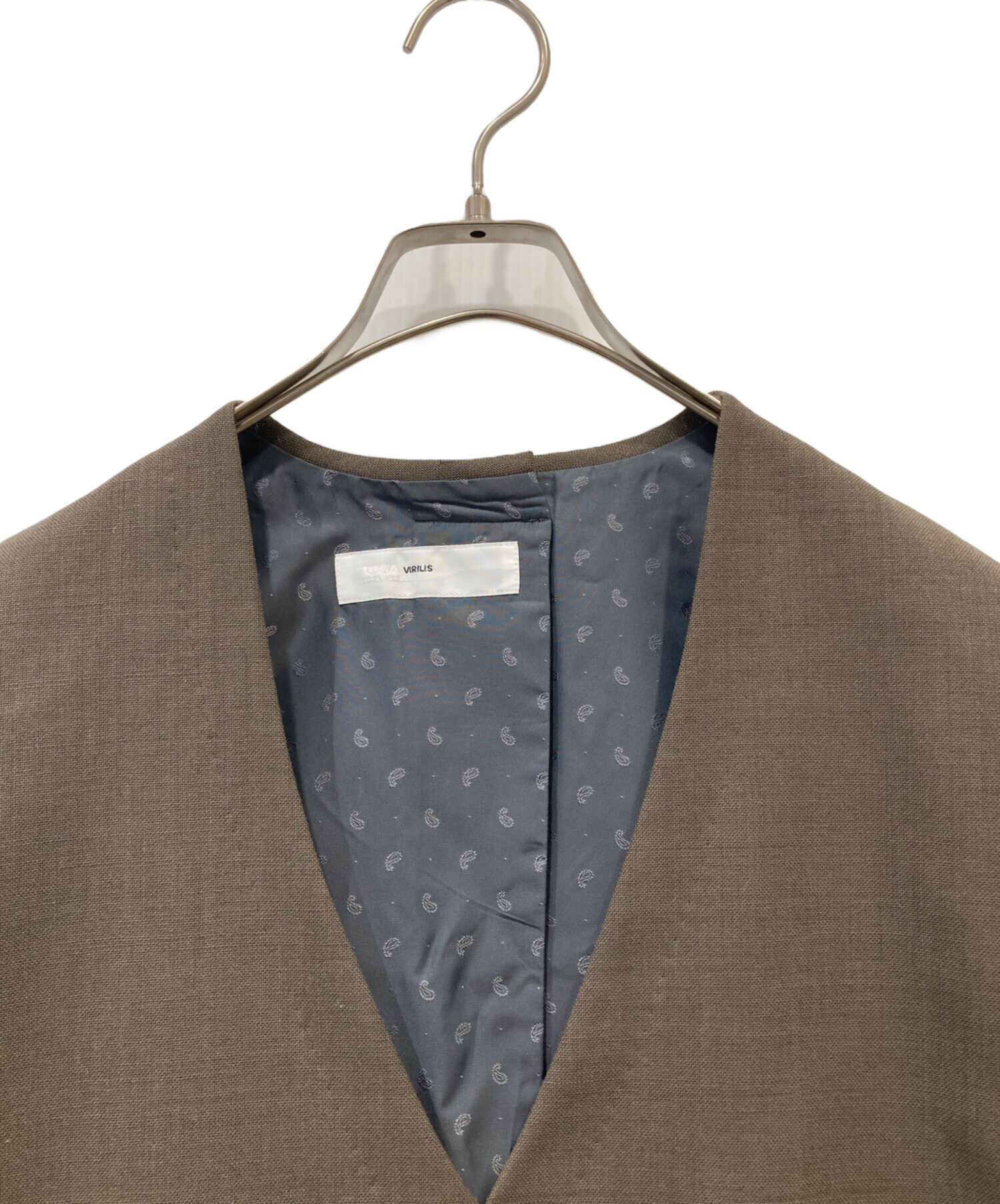 TOGA ARCHIVES ジレ TOGA ARCHIVES ウールケープジャケット ジレ