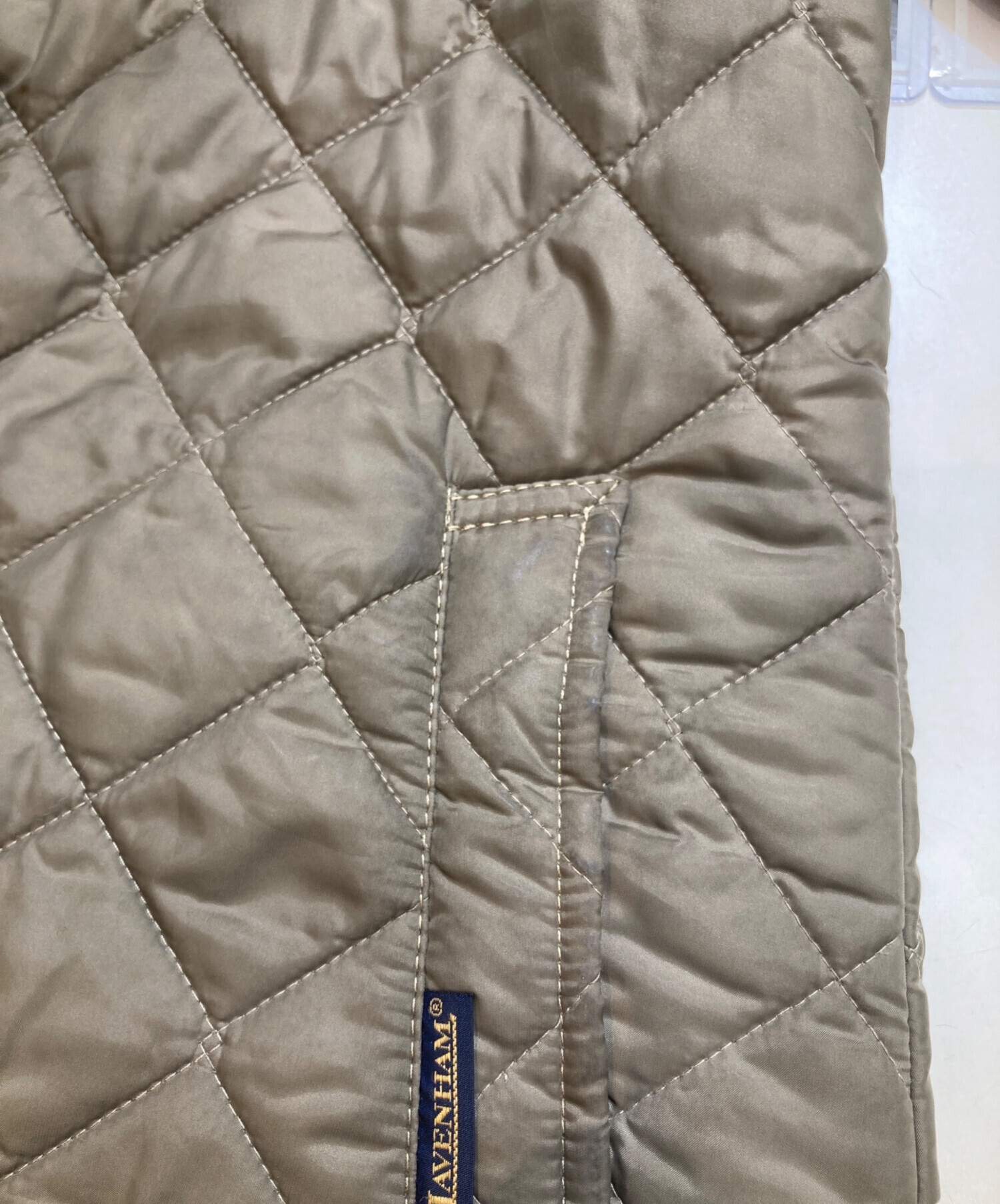 中古・古着通販】LAVENHAM (ラベンハム) ラウンド ノーカラー