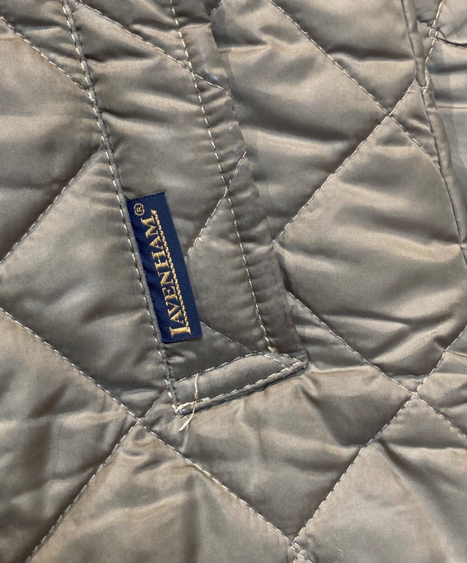 中古・古着通販】LAVENHAM (ラベンハム) ラウンド ノーカラー 