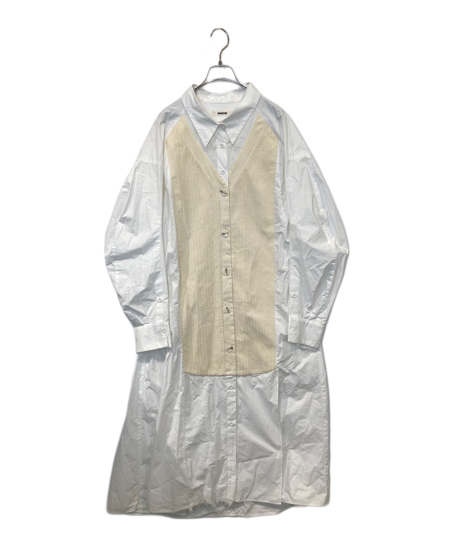 中古・古着通販】Rumche (ラム・シェ) シャツワンピース 中古・古着通販】Rumche (ラム・シェ) シャツワンピース