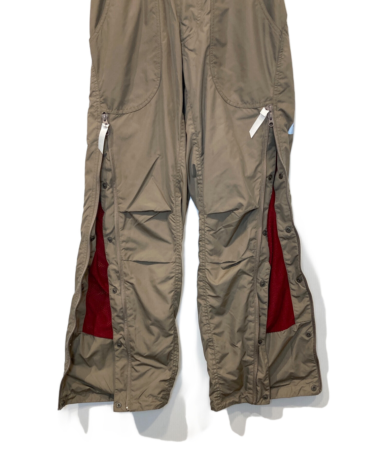 中古・古着通販】and wander (アンドワンダー) ジップパンツ