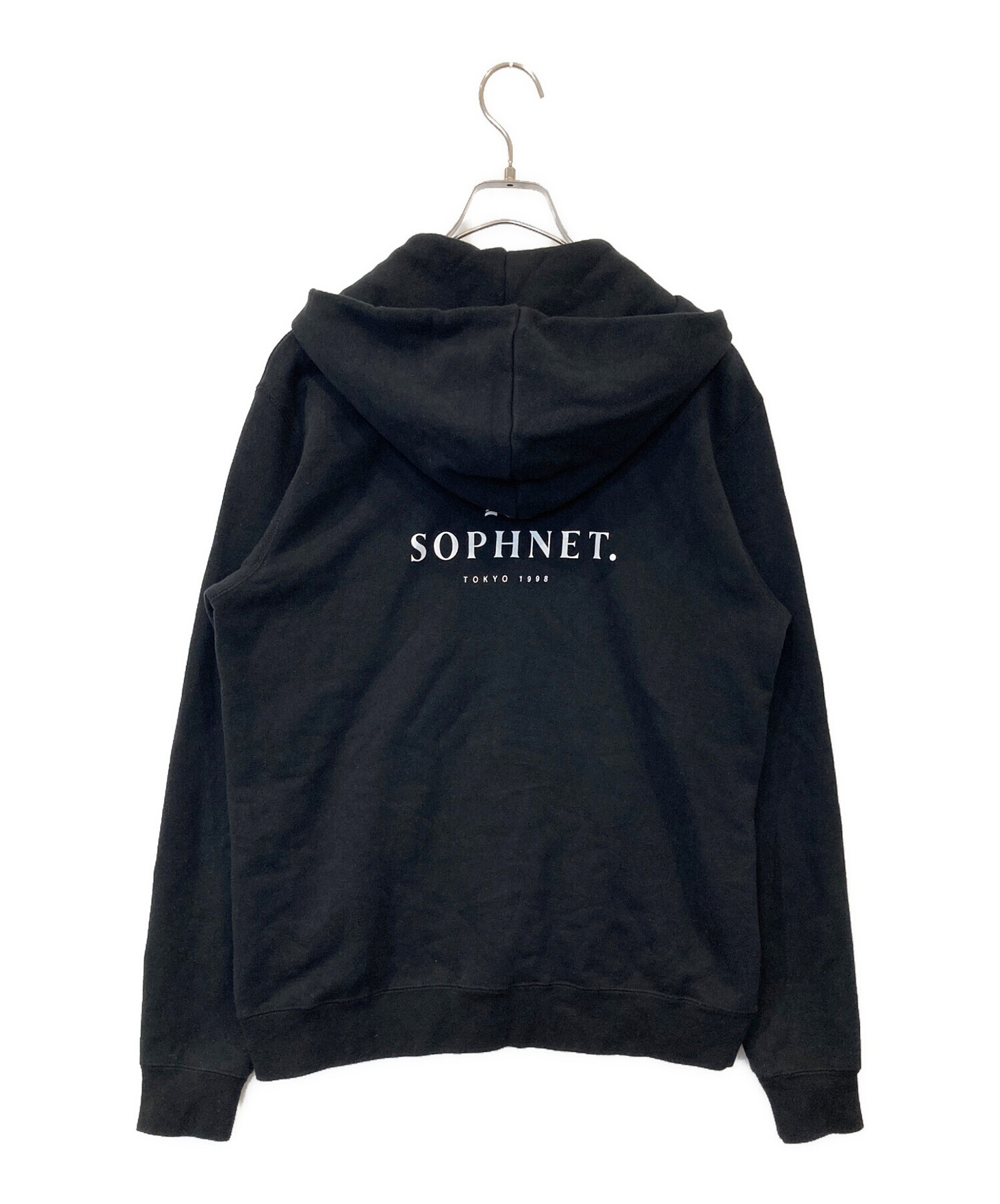 中古・古着通販】SOPHNET. (ソフネット) ジップパーカー ブラック