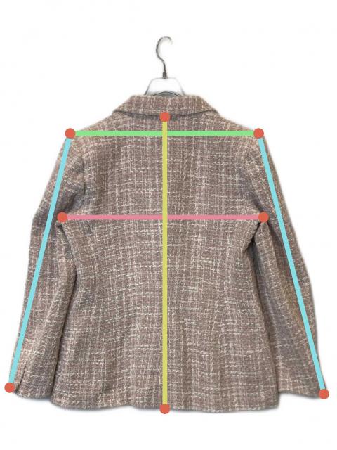 中古・古着通販】ZARA (ザラ) テクスチャー ダブルブレスト ブレザー