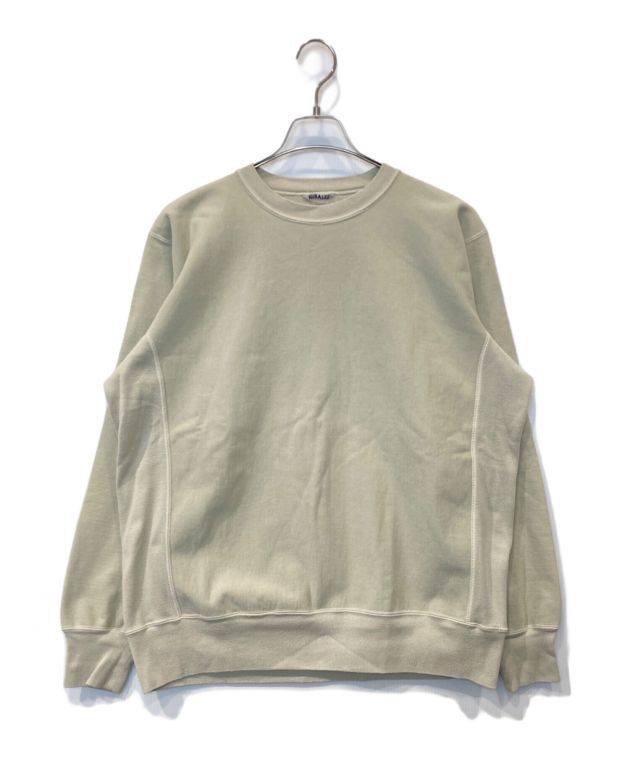 AURALEE スウェット ベージュ 中古・古着通販】AURALEE (オーラリー) HIGH COUNT HEAVY SWEAT
