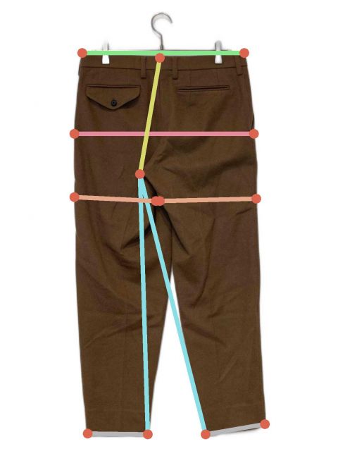 kolor カラー スラックス メンズ 【古着】【中古】 中古・古着通販】KOLOR (カラー) ソフトビーバースラックス スラックス