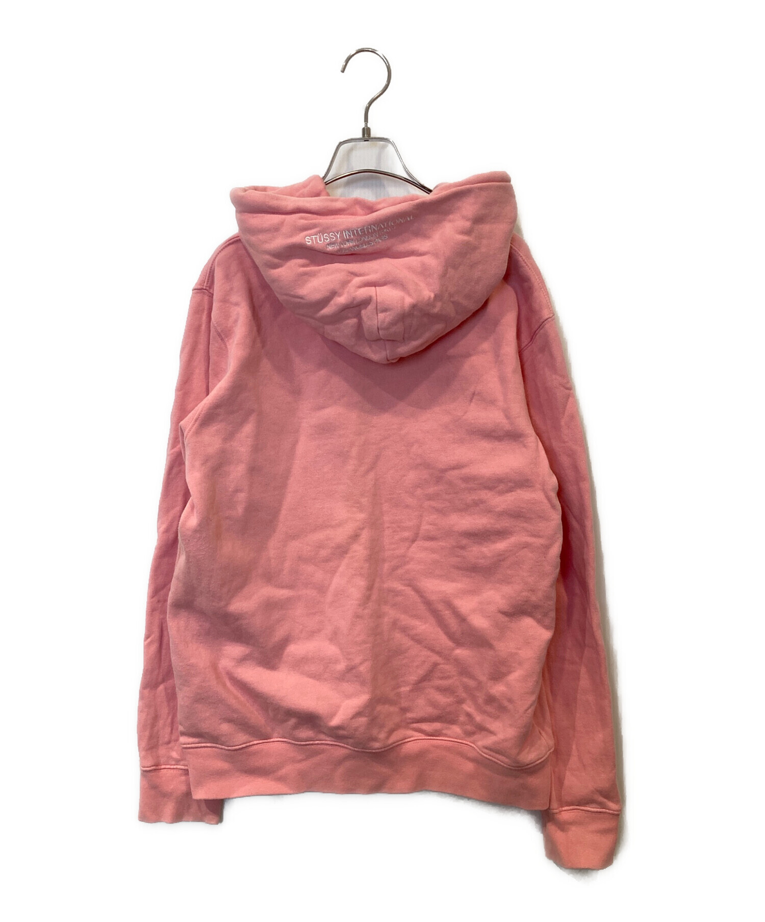中古・古着通販】stussy (ステューシー) ロゴ刺繍パーカー