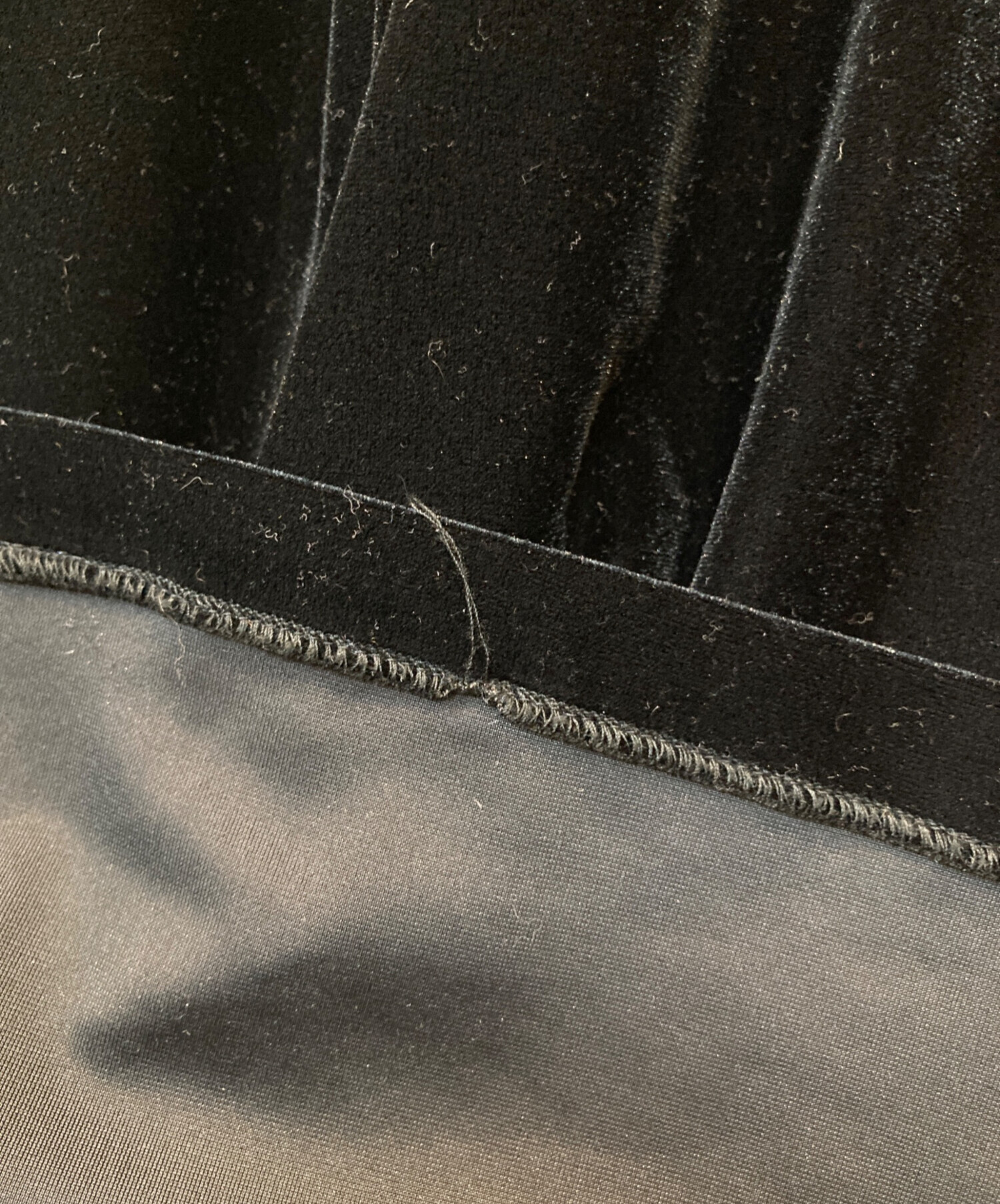 中古・古着通販】foufou (フーフー) ノースリーブベロアワンピース