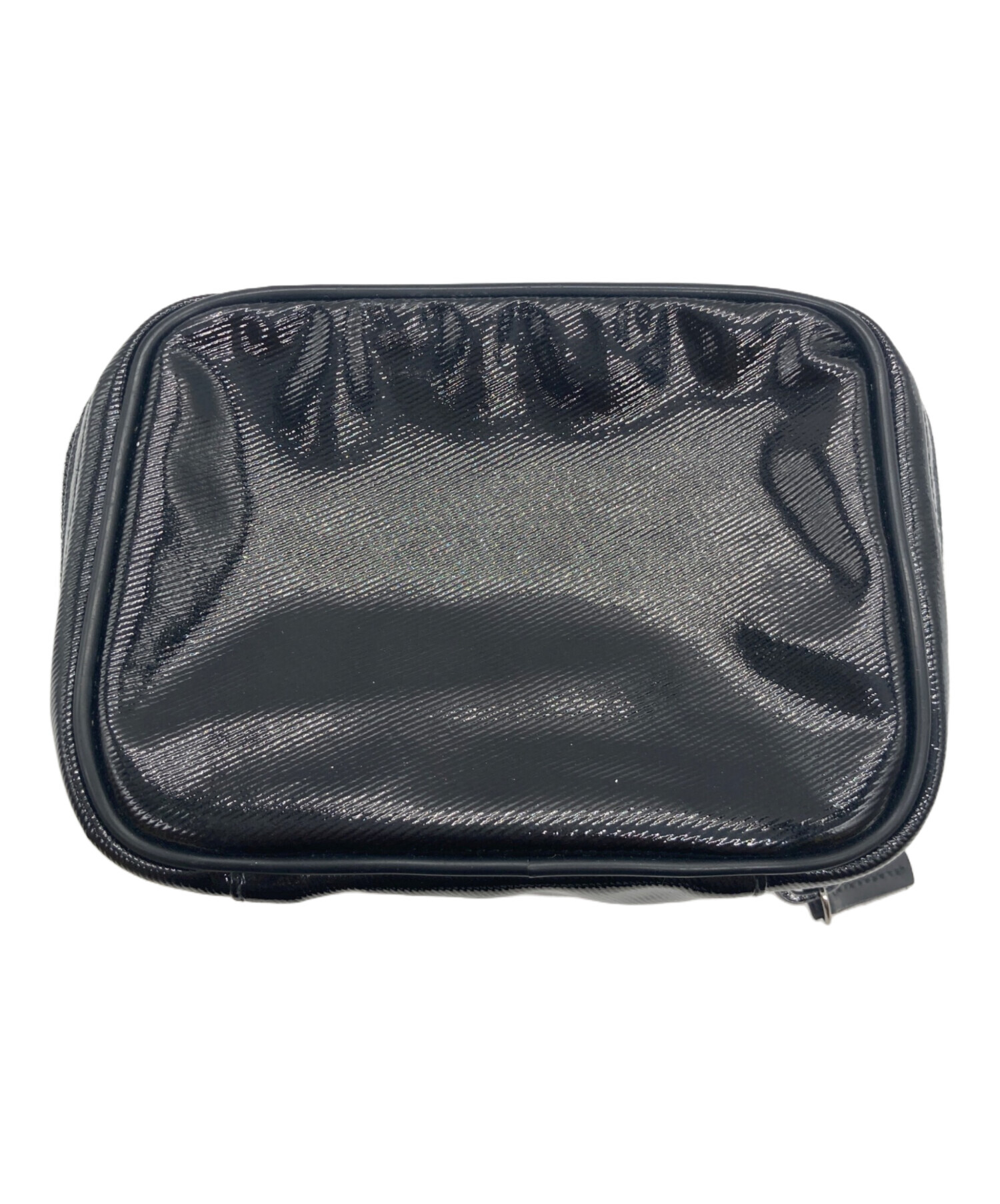 中古・古着通販】GUCCI (グッチ) エナメルコスメポーチ 190014