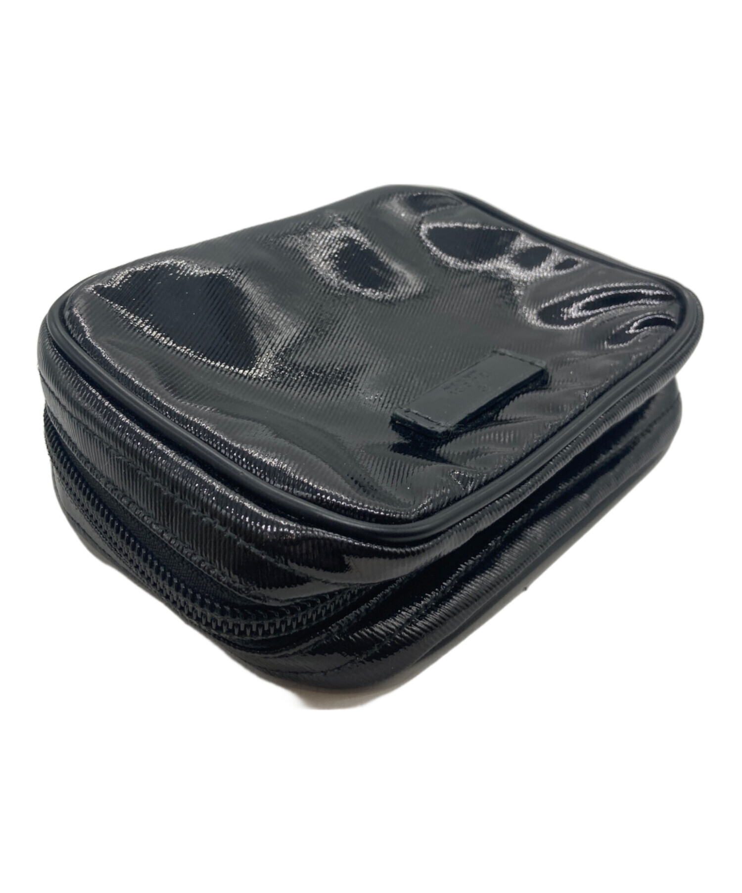 中古・古着通販】GUCCI (グッチ) エナメルコスメポーチ 190014 