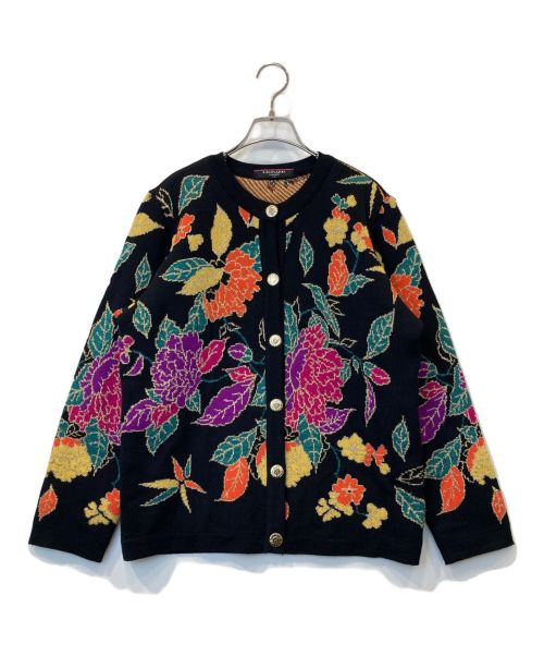 中古・古着通販】LEONARD (レオナール) ウールニットカーディガン G-HG